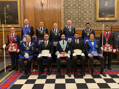 Canonbury Lodge Double Initiation with a notable audience